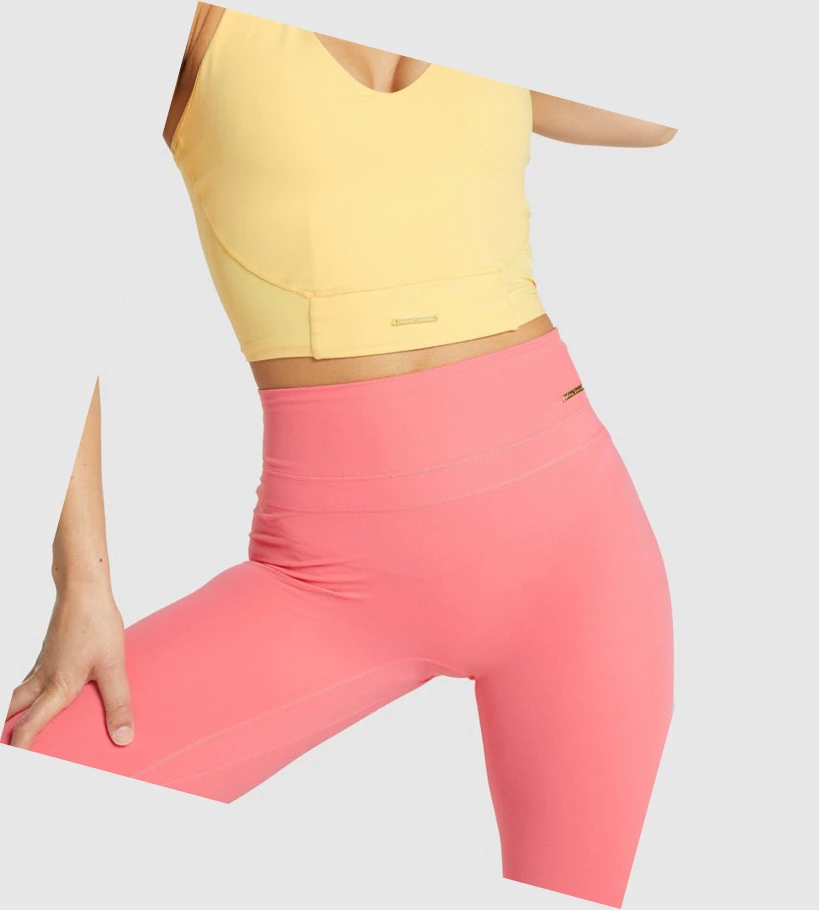 Gymshark Whitney High Rise High Waisted Naisten Leggingsit Pinkki | TYHBJS724