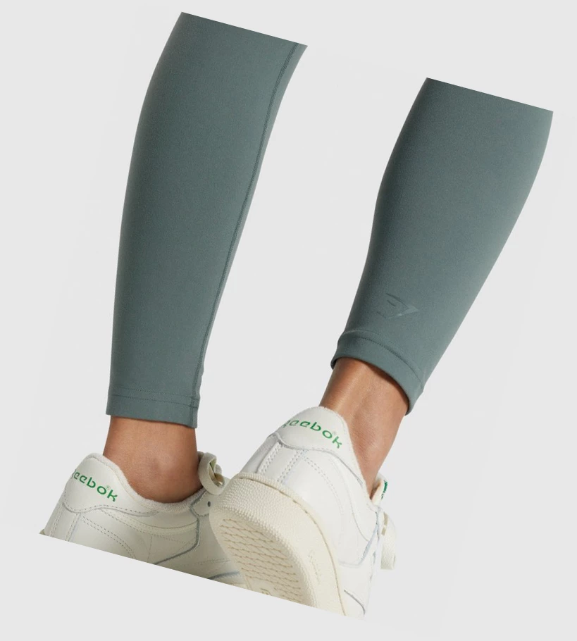 Gymshark Whitney High Rise High Waisted Naisten Leggingsit Vihreä | VEAXTY603