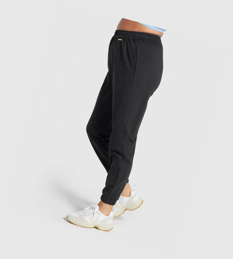 Gymshark Whitney Loose Naisten Juoksuvaatteet Mustat | WLQFUG219