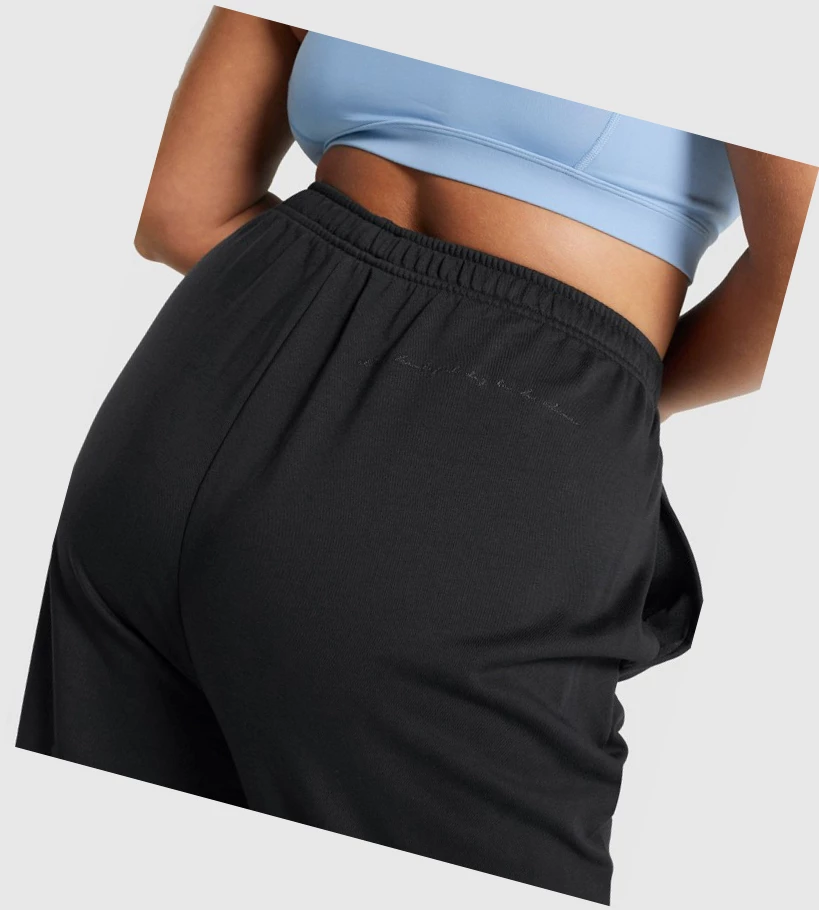 Gymshark Whitney Loose Naisten Juoksuvaatteet Mustat | WLQFUG219