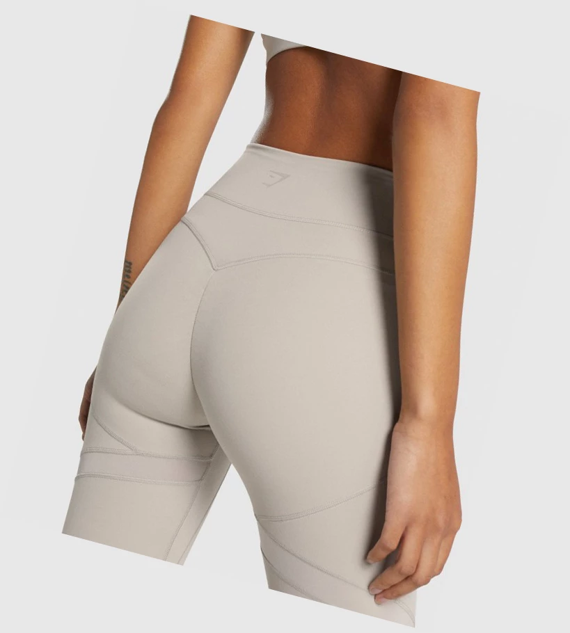 Gymshark Whitney Mesh High Waisted Naisten Leggingsit Valkoinen | ODRNGL621