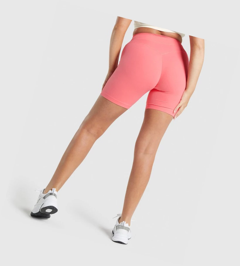 Gymshark Whitney Mesh Naisten Shortsit Pinkki | ZLCNGM348