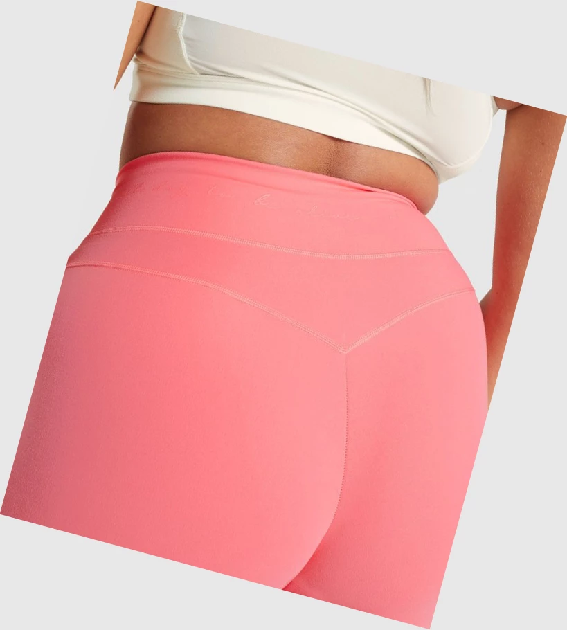 Gymshark Whitney Mesh Naisten Shortsit Pinkki | ZLCNGM348
