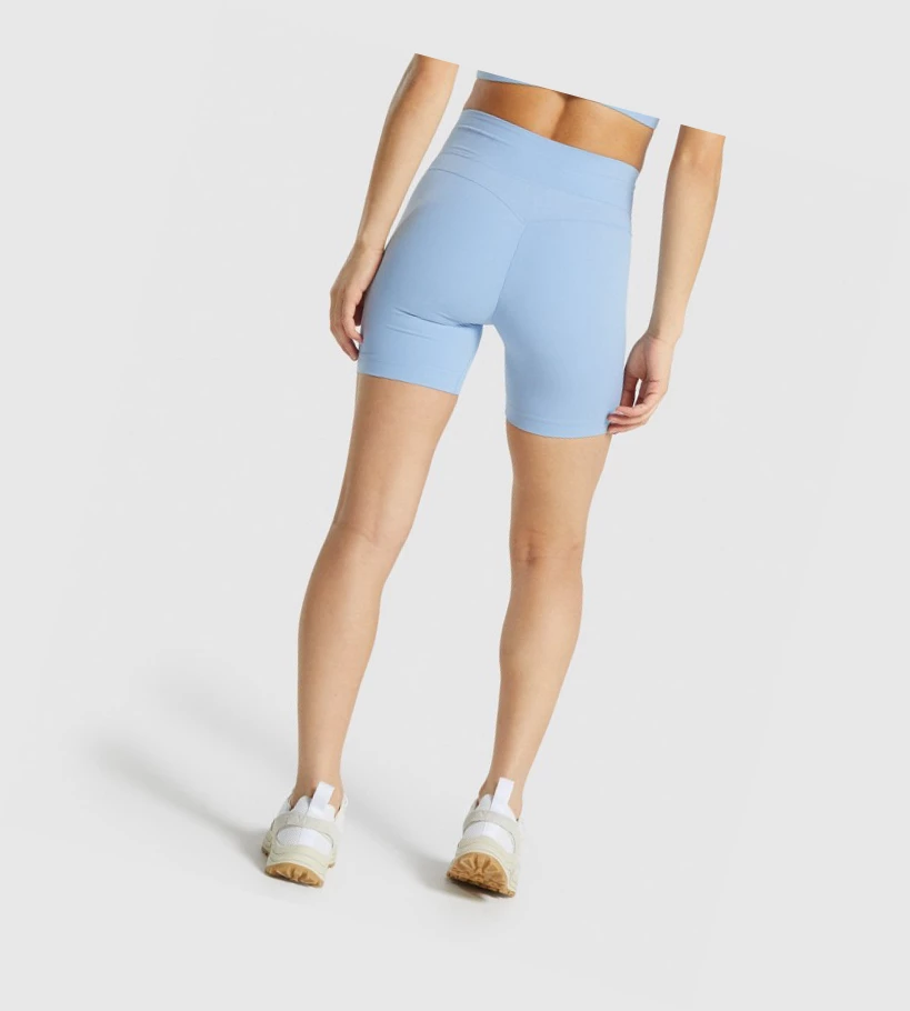 Gymshark Whitney Mesh Naisten Shortsit Sininen | IPQJAB826