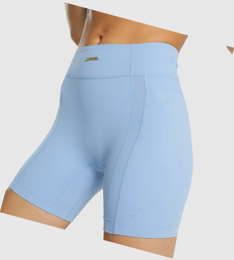 Gymshark Whitney Mesh Naisten Shortsit Sininen | IPQJAB826