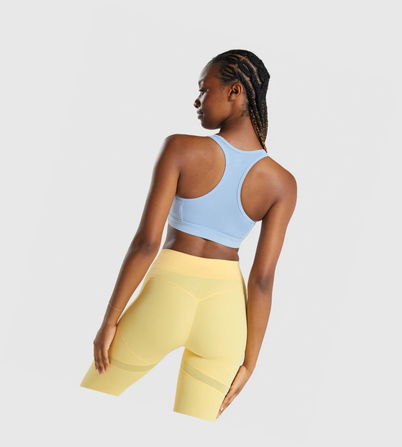 Gymshark Whitney Mesh Naisten Urheiluliivit Sininen | WPSBFT516