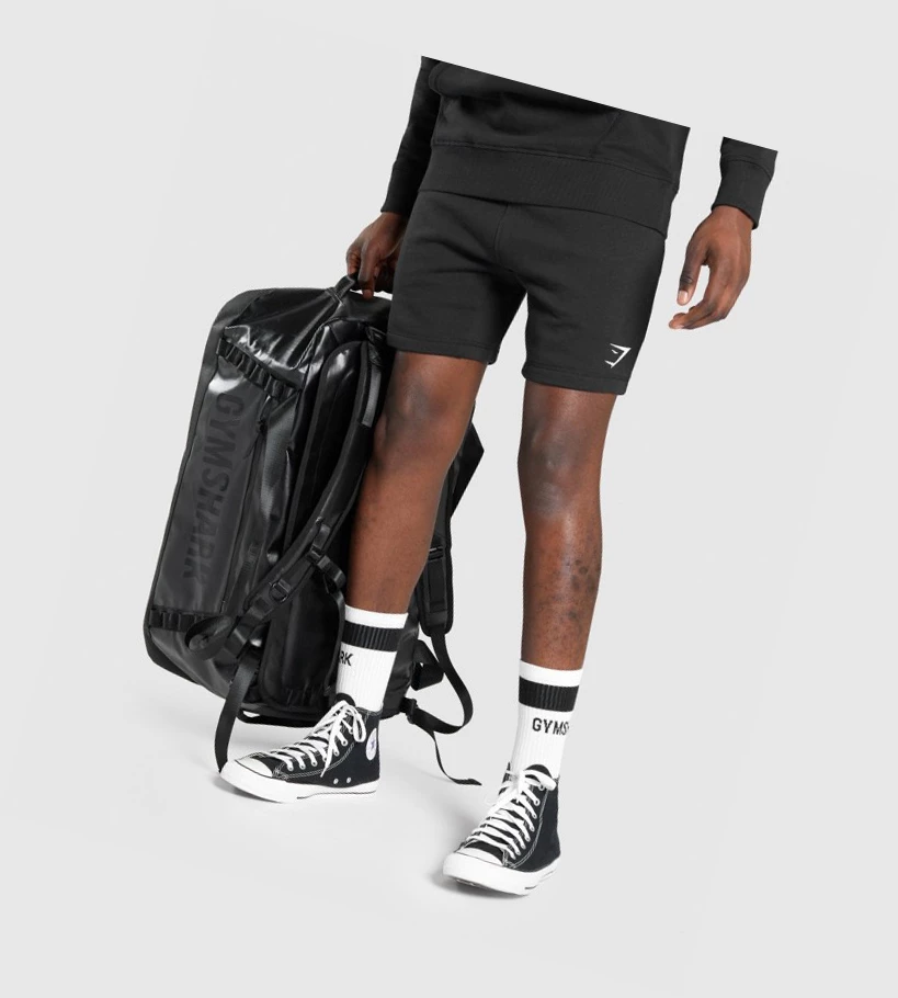 Gymshark X-Series Duffle Miesten Laukku & Reppu Mustat | EUFPGV582