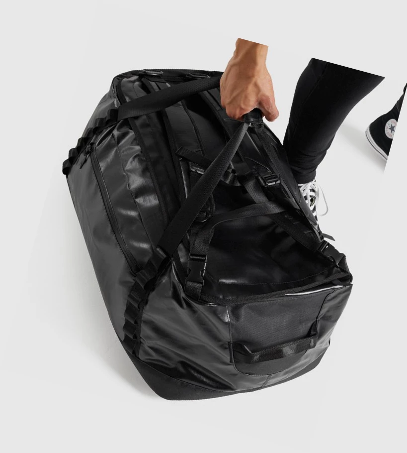 Gymshark X-Series Duffle Miesten Laukku & Reppu Mustat | EUFPGV582